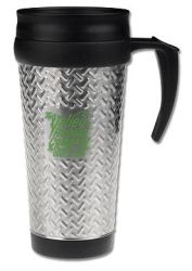 14 oz. Stainless Steel City "Tool Box" Travel Mug