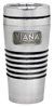 16 oz. Double Wall Stainless Steel Banded Tumbler