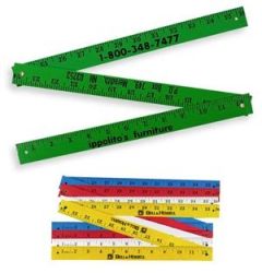 Enamel Finish Folding Yardsticks