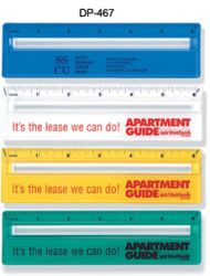 Magnifying Ruler with Colored Background