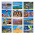 Mini Wall Calendar - 13 Month - Destination Dreams