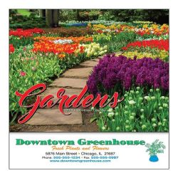 Mini Wall Calendar - 13 Month - Gardens