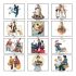 Mini Wall Calendar - 13 Month - Norman Rockwell