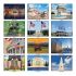 Wall Calendar - Monthly - American History