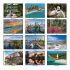 Wall Calendar - Monthly - Florida