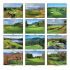 Wall Calendar - Monthly - Golf