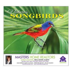 Wall Calendar - Monthly - Nature's Songbirds