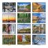 Wall Calendar - Monthly - New England
