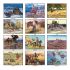 Wall Calendar - Monthly - The Wild West