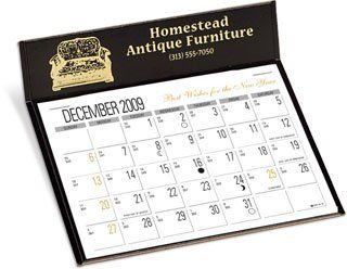 Desk Calendar W 3 Month View Pike