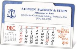 Desk Calendar w/ 3 Month View - Monarch